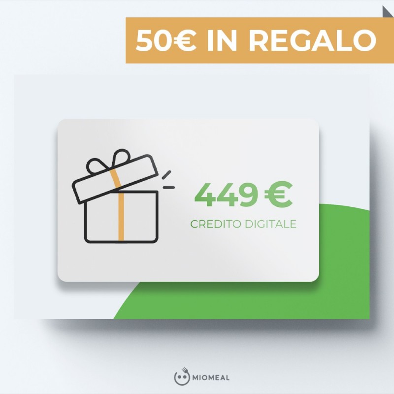 RICARICA 449€ IN REGALO 50€